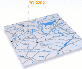 3d view of Żelazna