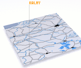 3d view of Kałmy