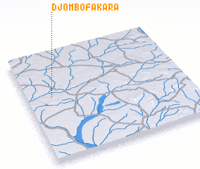 3d view of Djombo Fakara