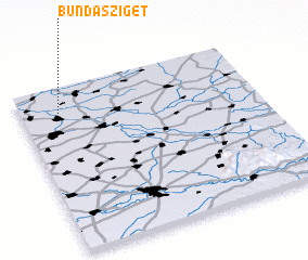 3d view of Bundasziget