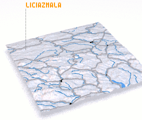 3d view of Liciąż Mała