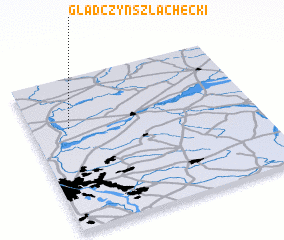 3d view of Gładczyn Szlachecki