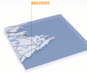 3d view of Bakviken