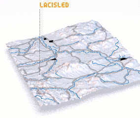 3d view of Laćisled