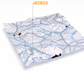 3d view of Jažince