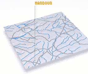 3d view of Mandoun