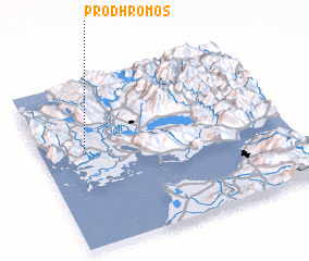 3d view of Pródhromos