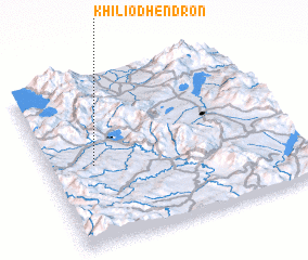 3d view of Khiliódhendron