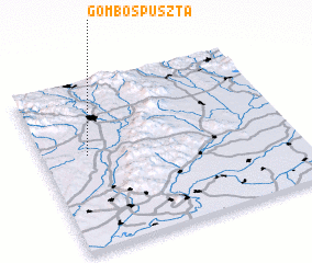 3d view of Gombospuszta