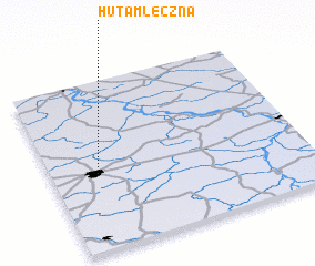 3d view of Huta Mleczna