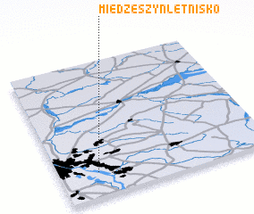 3d view of Miedzeszyn Letnisko