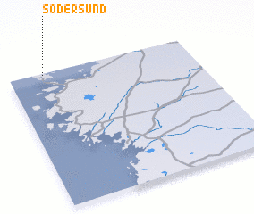 3d view of Södersund