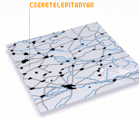 3d view of Cseretelepitanyák