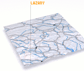 3d view of Lažany