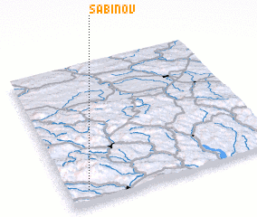 3d view of Sabinov