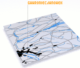 3d view of Gawroniec Janówek