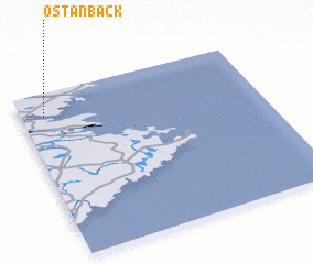 3d view of Östanbäck