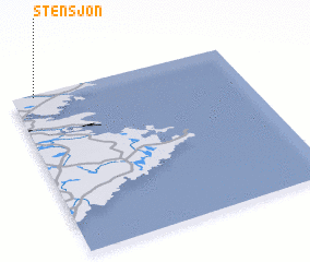 3d view of Stensjön