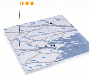 3d view of Tvärån