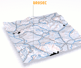 3d view of Drošec