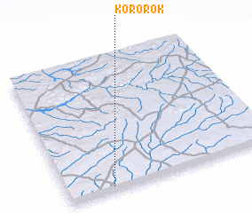 3d view of Kororok