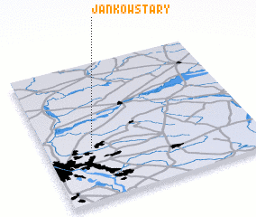 3d view of Janków Stary