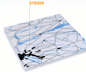 3d view of Dybów A