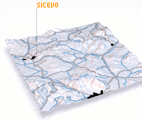 3d view of Sićevo