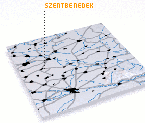 3d view of Szentbenedek