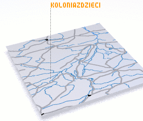 3d view of Kolonia Zdzieci