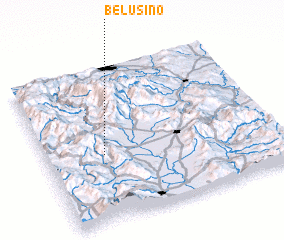 3d view of Belušino