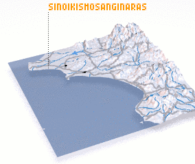 3d view of Sinoikismós Angináras