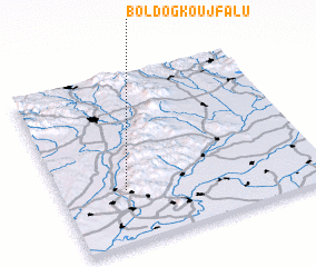 3d view of Boldogkőújfalu