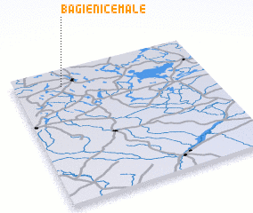 3d view of Bagienice Małe