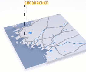 3d view of Smedbacken