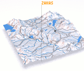 3d view of Zákas