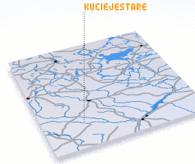 3d view of Kucieje Stare