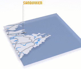 3d view of Sandviken