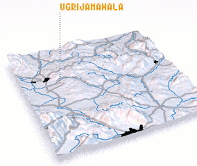 3d view of Ugrija Mahala