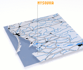 3d view of Mysovka