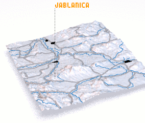 3d view of Jablanica