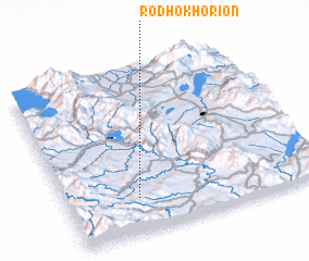 3d view of Rodhokhórion