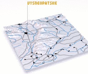 3d view of Vyšné Opátske