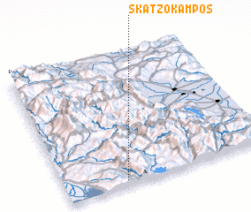 3d view of Skatzókampos