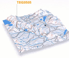 3d view of Trígonon