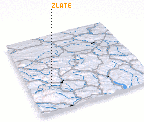 3d view of Zlaté