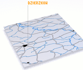 3d view of Dzierzków