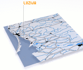 3d view of Lužija