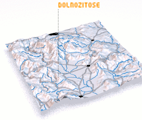 3d view of Dolno Žitoše