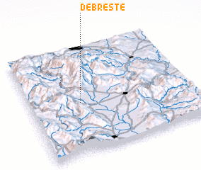 3d view of Debrešte